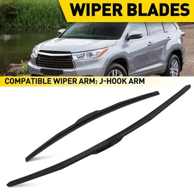 Front Windscreen Wiper Blades Fit Toyota Kluger XU40 XU50 2007-2023 26" + 20" AU - image 1 of 4