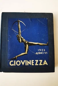 1928 GIOVINEZZA - PUBBLICAZIONE ANNUALE PER LE SCUOLE  COPERTINA DI GIGI VIETTI - Picture 1 of 12