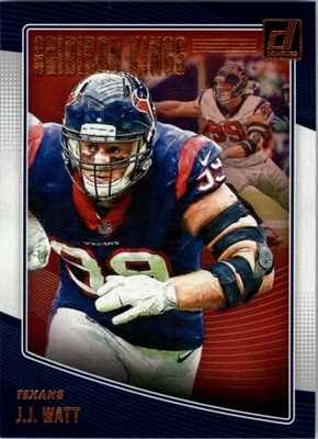Donruss Gridiron Kings #18 J.J. Watt 2018 - FB Foto 1 de 2