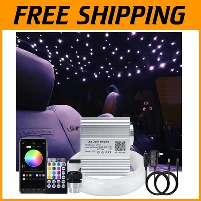 Impresionantes luces centelleantes de fibra óptica de 430 piezas con modo de música para espacios acogedores Foto 1 de 4