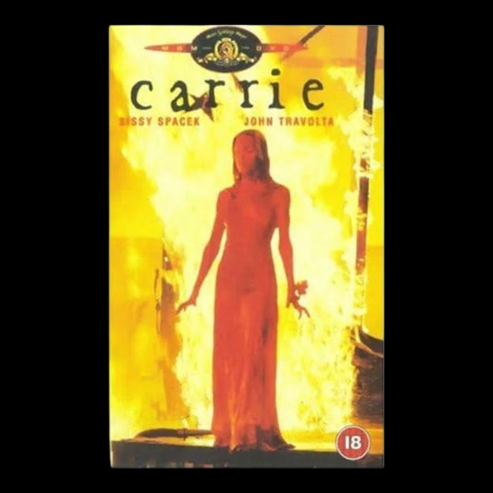 Carrie DVD - John Travolta Sissy Spacek - Based on the Stephen King Novel - Image 1 of 1