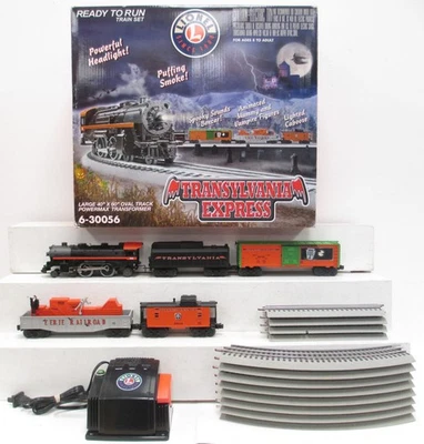 Conjunto de trem a vapor Lionel calibre 6-30056 O Halloween EX/caixa - Imagem 1 de 4