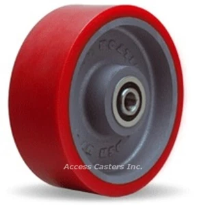 W-830-TRB-3/4 8" x 3" Poliuretano Ultralast en Rueda de Hierro Fundido 3000 lb Capacidad - Imagen 1 de 1