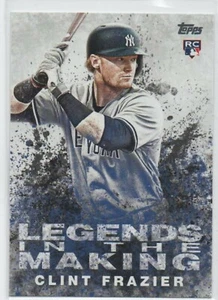 2018 Topps Update LEGEND IN THE MAKING #24 Clint Frazier N.Y. YANKEES RC AUC1 - Picture 1 of 1
