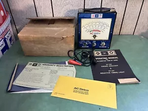 New Old Stock AC Delco ST-126 Engine Analyzer with Original Manual & Box - Picture 1 of 14