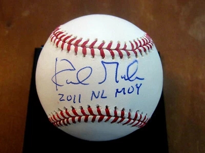 KIRK GIBSON 2011 NL MOY ARIZONA DIAMONDBACKS SIGNED AUTO OML BASEBALL JSA   - Image 1 of 3