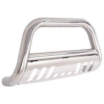 Front Bull Bar w/ Skid Plate Bumper Guard For Honda Pilot 03-08/ Ridgeline 06-14 Foto 1 de 4