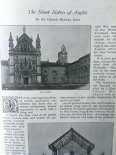 Sisters Anglet Biaritz Nuns Convent Cestac Art Values Rare Old 1901 Article 