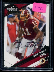 t1724 - 2009 Score Inscriptions Autographs #295 Devin Thomas Auto /236 - NM-MT - Picture 1 of 1