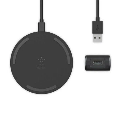 Belkin 10W Wireless Charging Pad  Für Iphone/Samsung Micro USB - Bild 1 von 2