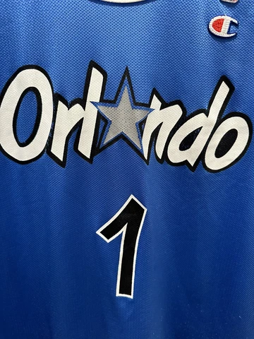 Vintage Champion Anfernee Penny Hardaway Orlando Magic Basketball Jersey size 44 Cover