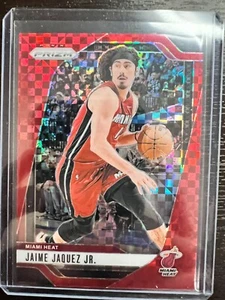 2024-25 Panini Prizm Jaime Jaquez Jr. Red Power Prizm /75 Heat - Picture 1 of 2