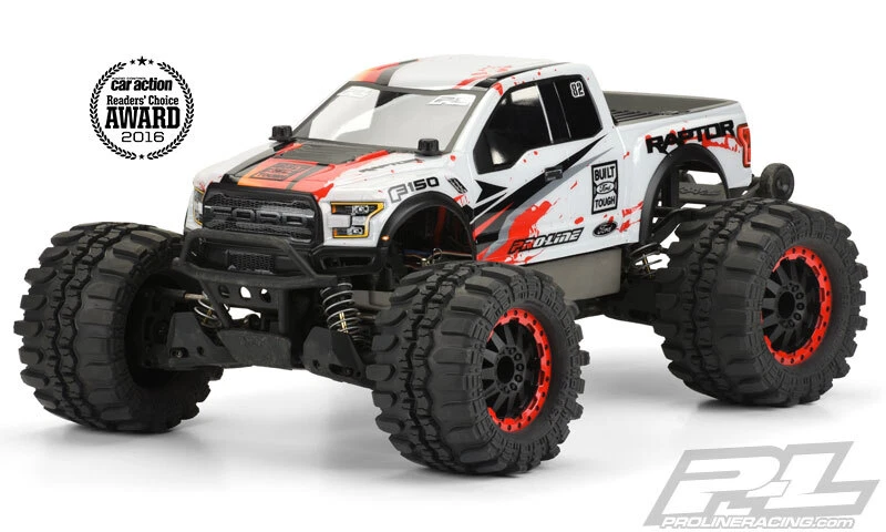 Pro-line Racing 2017 Ford F-150 Raptor Clear Body Stampede Pro347000