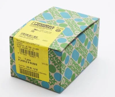 Phoenix Contact FLKM-D 9 SUB/S 2281128 Übergabemodul -sealed- - Bild 1 von 2