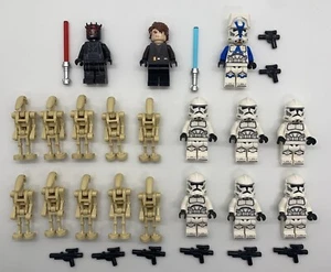 LEGO Star Wars Anakin Skywalker Maul Clone Trooper Minifigure Lot Clone Wars - Picture 1 of 1