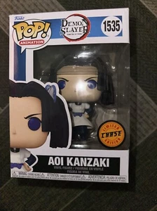 Funko Pop Chase Edition Demon Slayer Aoi Kanzaki Figure 1535 With Protector - Picture 1 of 7