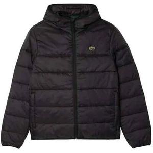 LACOSTE WATER REPELLENT HOODED PUFFER JACKET - Picture 1 of 3
