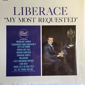 Liberace My Most Requested DOT Stereo DLP 25563 Shrink wrap Record PET RESCUE - Imagen 1 de 4