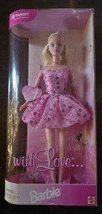 1999 WITH LOVE BARBIE Target Special Edition Valentine Doll Mattel - NIB - Picture 1 of 3