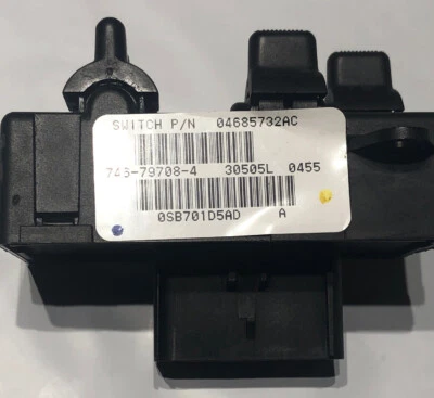 Dodge Caravan Town Country Master 2004 2005 2006 interruptor de ventana eléctrica 04685732AC Foto 1 de 4