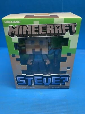 BRAND NEW!!! MINECRAFT STEVE? PICKAXE GRASS BLOCK JINX MOJANG COLLECTIBLE 2013 - Image 1 of 4