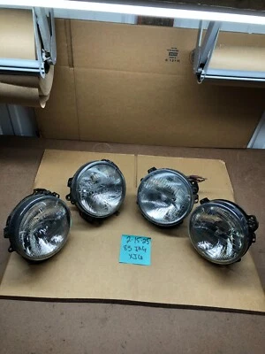 1980-1987 Jaguar XJ6 высоты ближнего света фары головного света комплект из 4 - Изображение 1 из 4