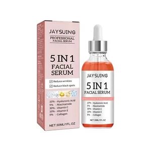 5 in 1 Face Serum Moisturizes Skin, Firming and Lightening Acne Spot Beauty Seru - Picture 1 of 10