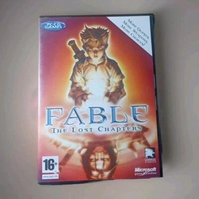 FABLE THE LOST CHAPTERS PC CD GAME NEW UNPLAYED NOT SEALED + FREE UK POST #250 - Image 1 of 4