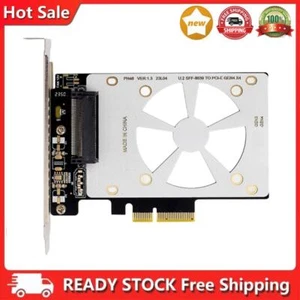 PCI-E Expansion Adapter Card Riser Card 4000MB/s PCI-E GEN3 Support U.2 NVME SSD - Bild 1 von 12