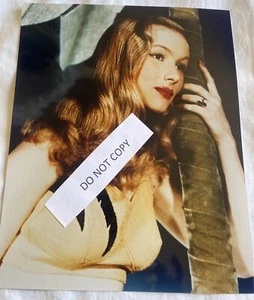Atemberaubender Veronica Lake 8x10 SELTEN Farbnachdruck Foto. - Bild 1 von 1
