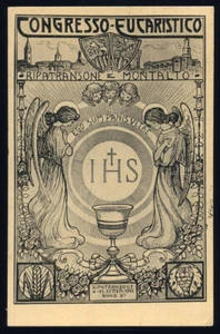 cartolina RIPATRANSONE-MONTALTO congresso eucaristico 1932 - Bild 1 von 2