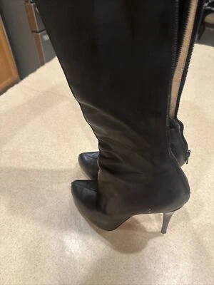 Christian Louboutin Tres Contente Black Leather Thigh High Boots-Size:8.5/38.5 - Image 1 of 4