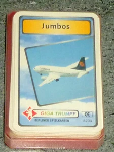 QUARTETT-JUMBOS BERLINER SPIELKARTEN 8204 32 KARTEN KOMPLETT, s.g. ZUSTAND - Bild 1 von 3