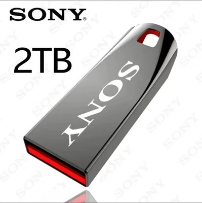 2TB USB 3.0 High Speed, Shockproof USB Flash Drive For PC, TV, Car, Mac - Image 1 of 2