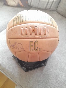 Portsmouth FC Pompey Retro Football Signed ? Ball - Picture 1 of 8