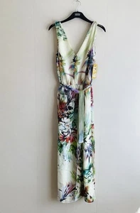 New NEXT SIGNATURE OCCASIONAL DRESS UK 10. Chiffon. Watercolour Print. BNWTS - Picture 1 of 12
