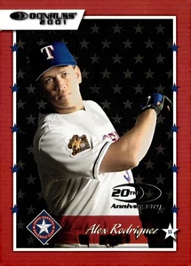 2001 Donruss #1 Alex Rodriguez - Picture 1 of 2