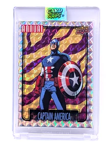 2022-23 MARVEL ANNUAL #B2 CAPTAIN AMERICA BACKSCATTERS GOLD - Bild 1 von 1