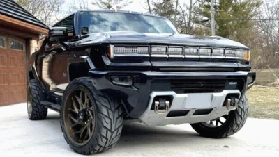 🔥 2022+ GMC Hummer EV Adjustable Air Ride Lift Raise Links Kit HEV GM BT1 - Image 1 of 2