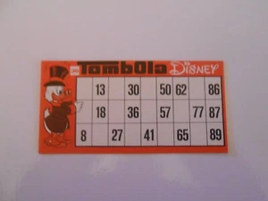 ricambio x gioco da tavolo-TOMBOLA DISNEY solo CARTELLA n. 36 - ED.CLEMENTONI - Bild 1 von 1