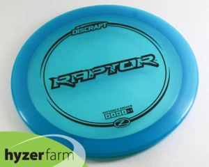 Discraft Z RAPTOR *pick your weight & color* Hyzer Farm RAPTOR disc golf driver - Picture 1 of 17