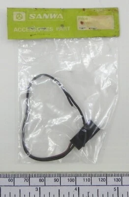 Sanwa - Battery Plug Cable (Male) - Old Type Black - Image 1 of 3