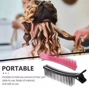 French Twist Comb Hair Clips with Teeth Plastic Side Hair Twist Comb For Girls β - Picture 1 of 19