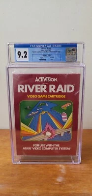 River Raid CGC Graded 9.2 A++ Atari 2600 Sealed  MINT  Activision 1982 - Image 1 of 4