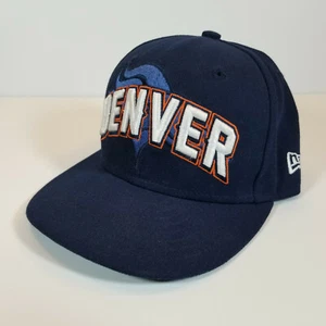Denver Broncos New Era Fitted Hat Size 6 3/8 - Picture 1 of 6