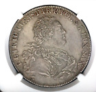 POLAND SAXONY TALER 1763 FWoF thaler Frederick Christian NGC UNC! M. Blaschegg!