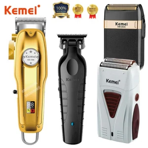 KEMEI-1986 Cordless Hair Clippers Original Trimmer Shaving Cutting Beard Barber - Picture 1 of 33