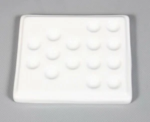 Placa mezcladora de cerámica con tapa, dental, ID3346 - Imagen 1 de 2