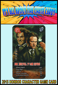 JEKYLL & MR. HYDE Retro Universe TCG CCG Character Card #D1 IMPORT 🎃HALLOWEEN🎃