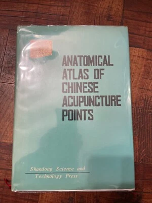 Anatomical Atlas of Chinese Acupuncture points by Chen Jing 1988 Harcover  - Image 1 of 4